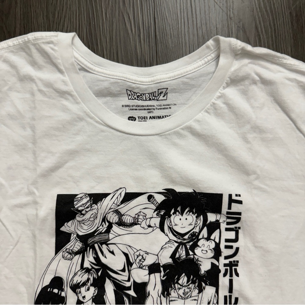 Bundle Lot of 2 Anime Dragon Ball Z Graphic Shirts Size Large - Picture 4 of 12